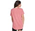 GODRI SWIFT TUNIC TEE, RED/PINK Apparels Top View