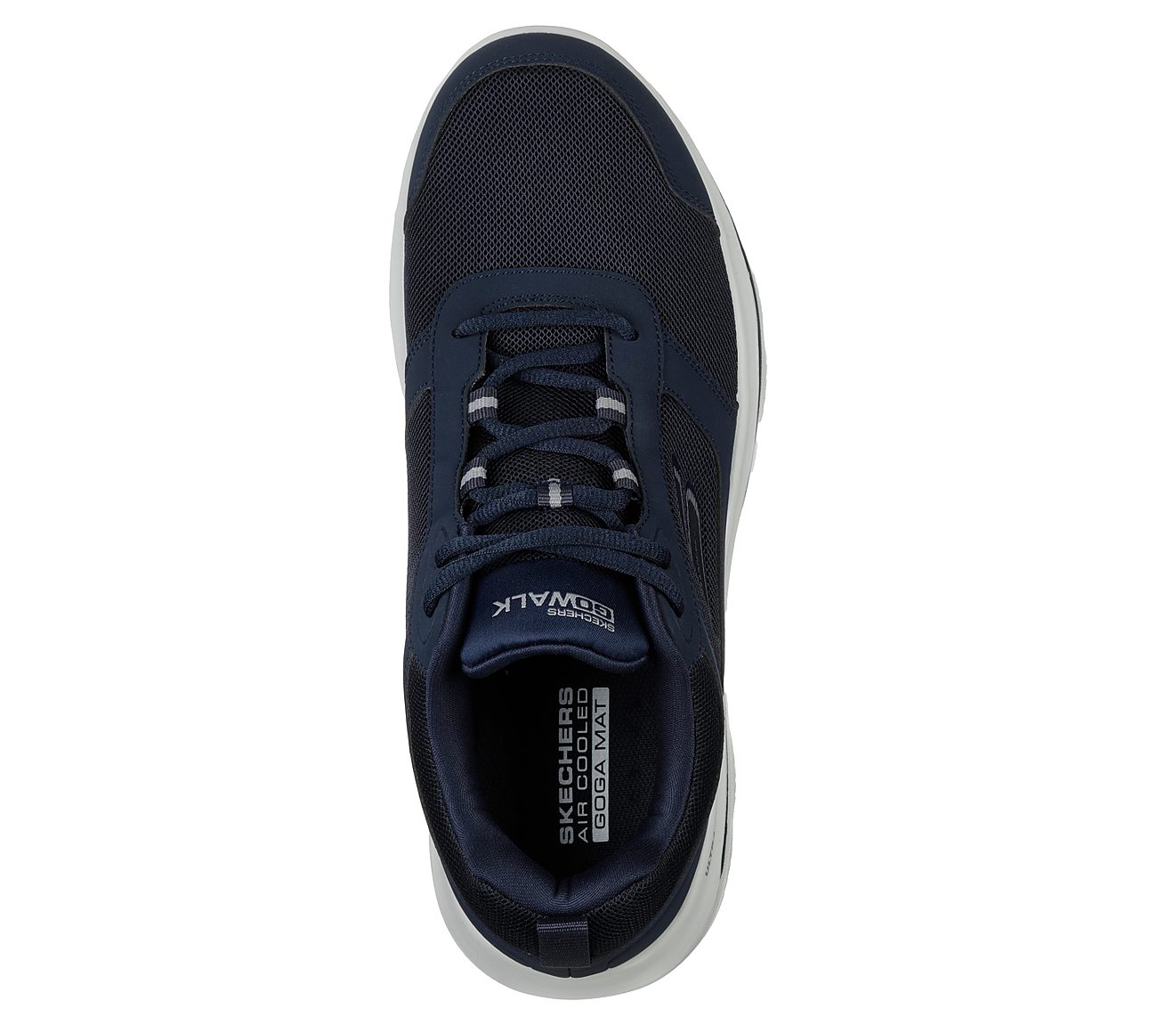 GO WALK EVOLUTION ULTRA-ENHAN, NAVY/GREY Footwear Top View