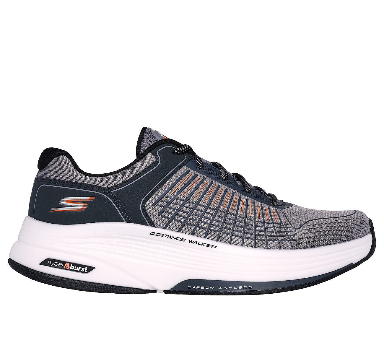GO WALK DISTANCE WALKER - FUL, GREY/ORANGE Footwear Right View