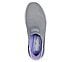 GO WALK 7 - MIA, GREY/LAVENDER Footwear Top View
