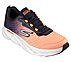 GO RUN SWIRL TECH SPEED, ORANGE/BLACK Footwear Right View