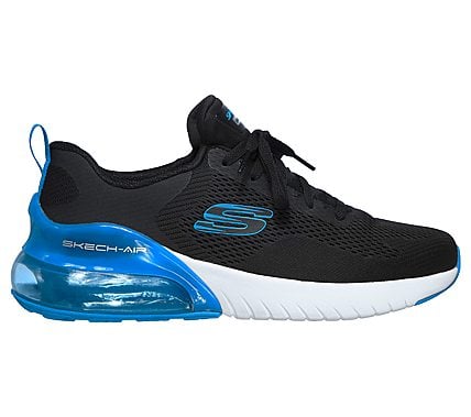 SKECH-AIR STRATUS - MAGLEV, BLACK/BLUE Footwear Right View