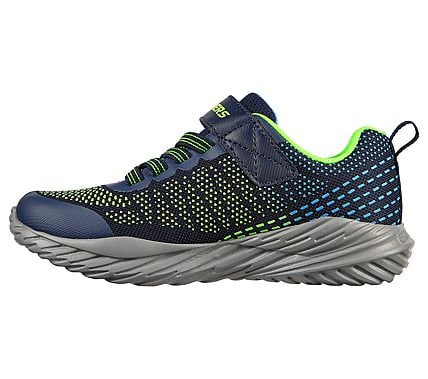 NITRO SPRINT - KARVO, NAVY/LIME Footwear Left View