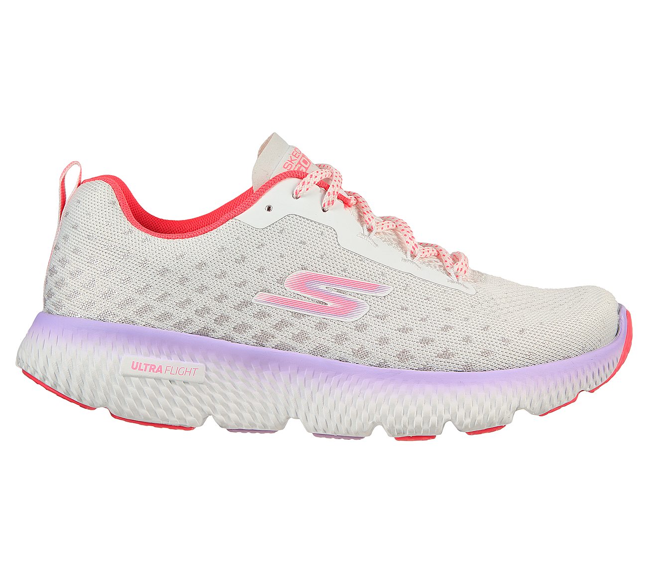 POWER, WHITE/PINK Footwear Lateral View