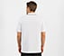 STRUCTURED KNIT POLO, WHITE