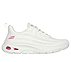 BOBS UNITY - SLEEK WAVES, OFF WHITE Footwear Lateral View