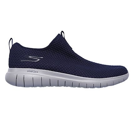 GO FLEX MAX, NAVY/GREY Footwear Right View