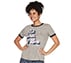 BOBS RWB RINGER T-SHIRT, GREY Apparels Lateral View