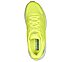 GO RUN MAX ROAD 6, LIME/BLUE Footwear Top View