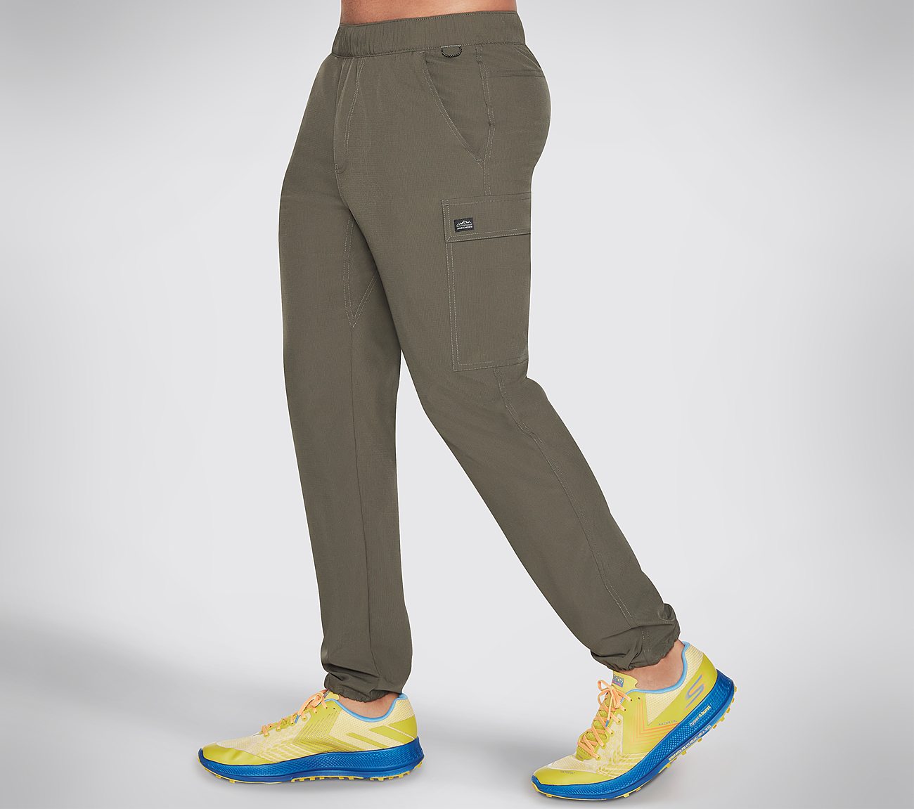 THE GOWALK PANT CARGO, OOLIVE Apparels Bottom View
