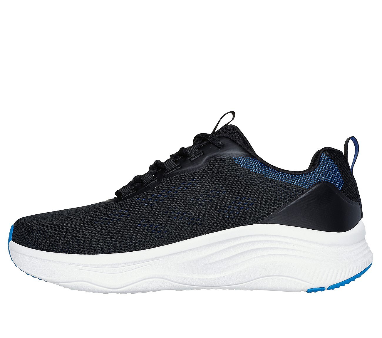 D'LUX FITNESS - NEW AFFINITY, BLACK/BLUE Footwear Left View