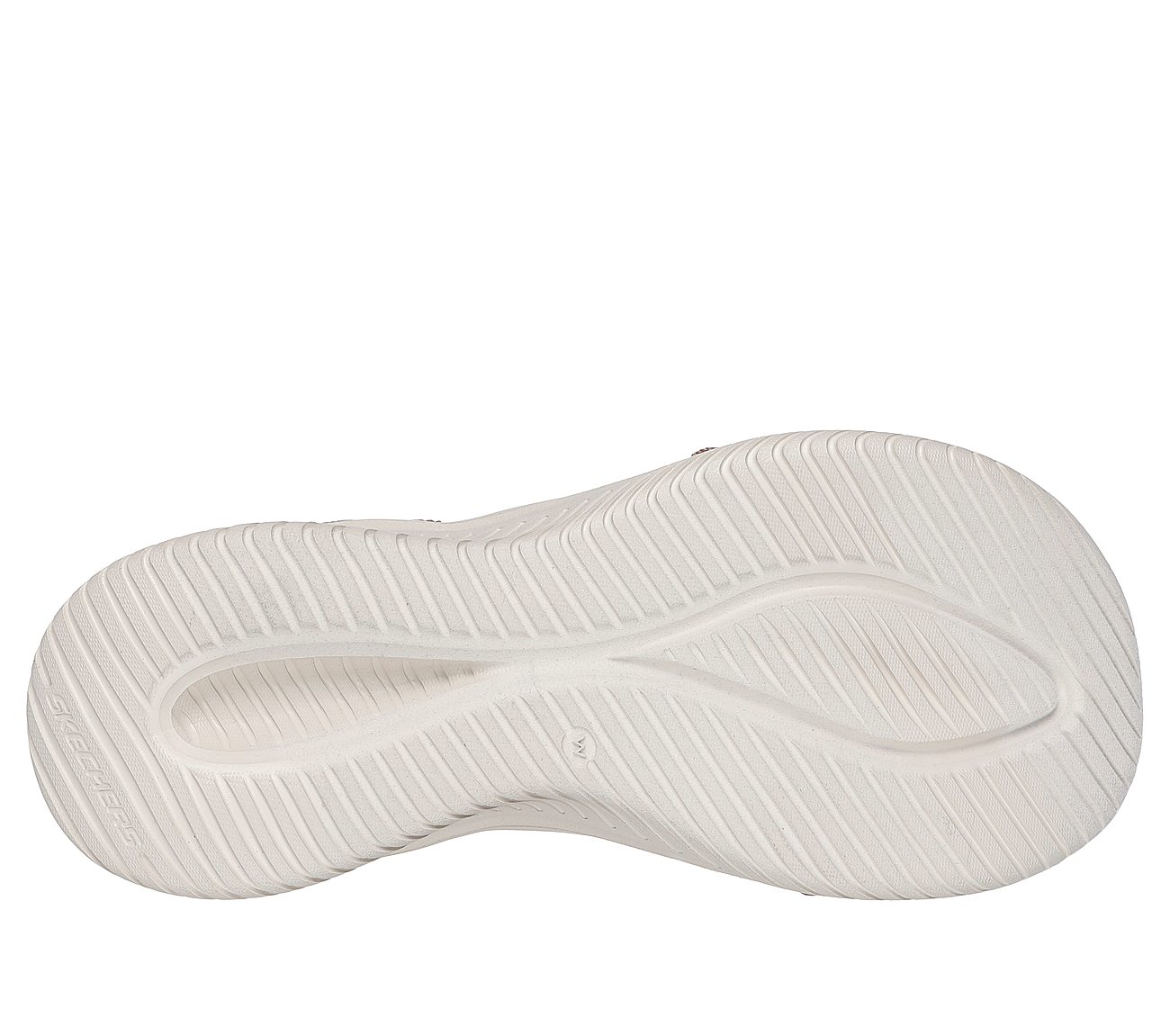 ULTRA FLEX 3.0-FEELIN' PRETTY, MOCHA Footwear Bottom View