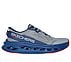 MAX CUSHIONING GLIDE-STEP - A, GREY/NAVY Footwear Lateral View