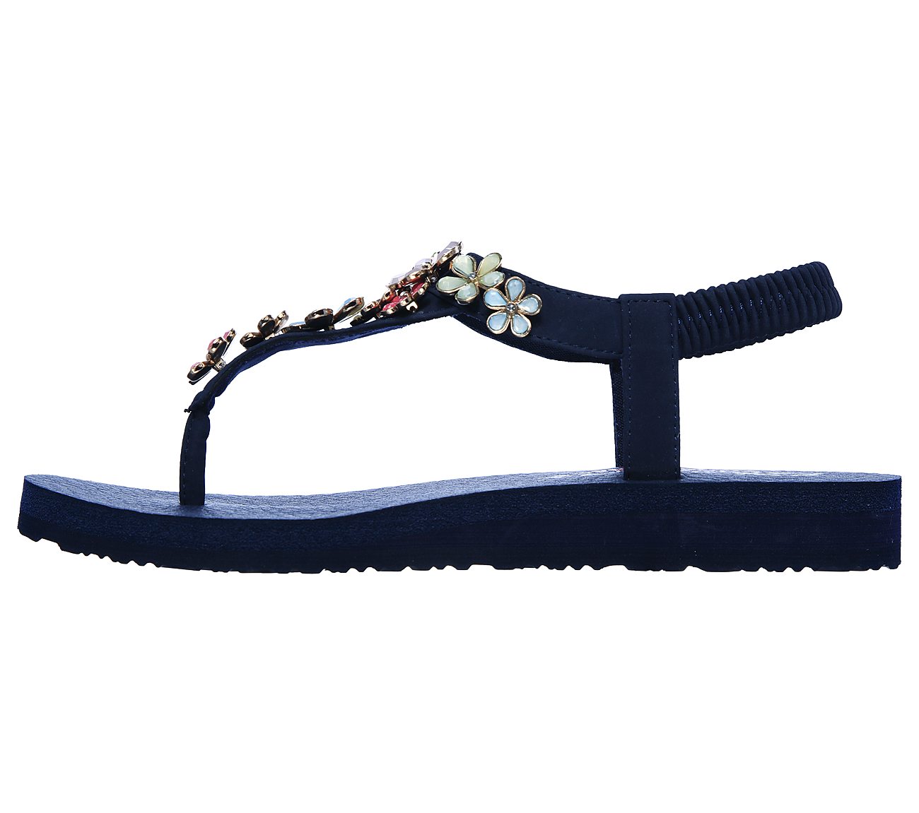 MEDITATION - GLASS DAISY, NAVY/MULTI Footwear Left View