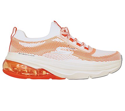 MAX CUSHIONING AIR - TYCOON, WHITE ORANGE Footwear Left View