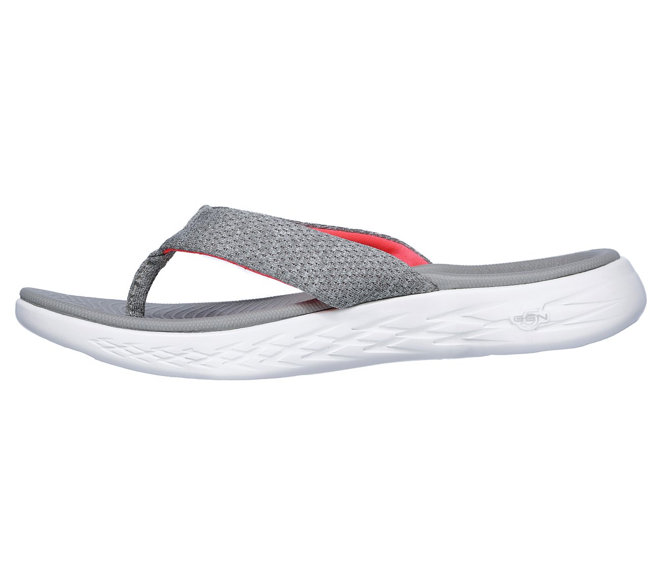 ON-THE-GO 600 - PREFERRED, GREY/PINK Footwear Left View