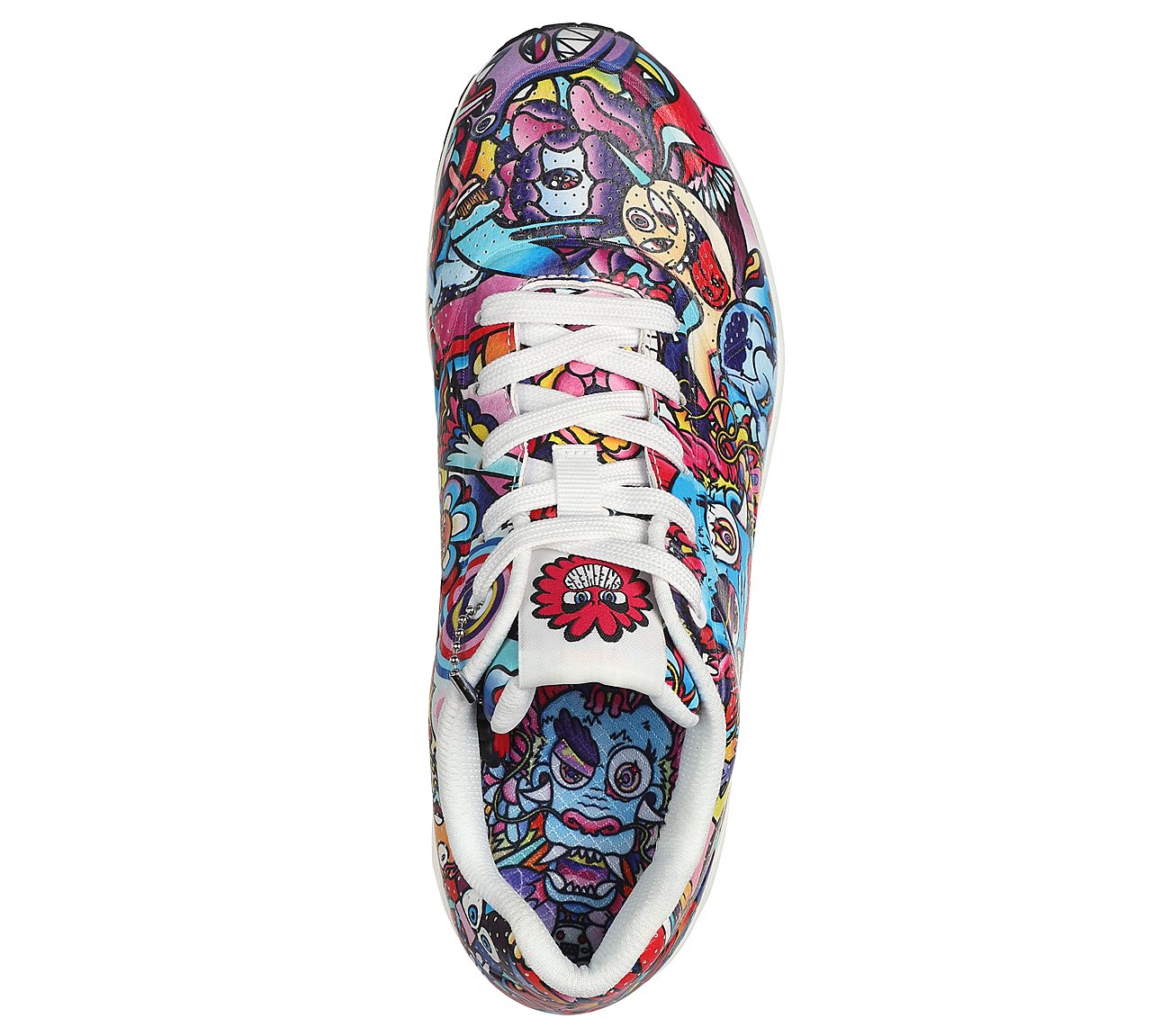 UNO - COLOR DOODLE, MULTI Footwear Top View