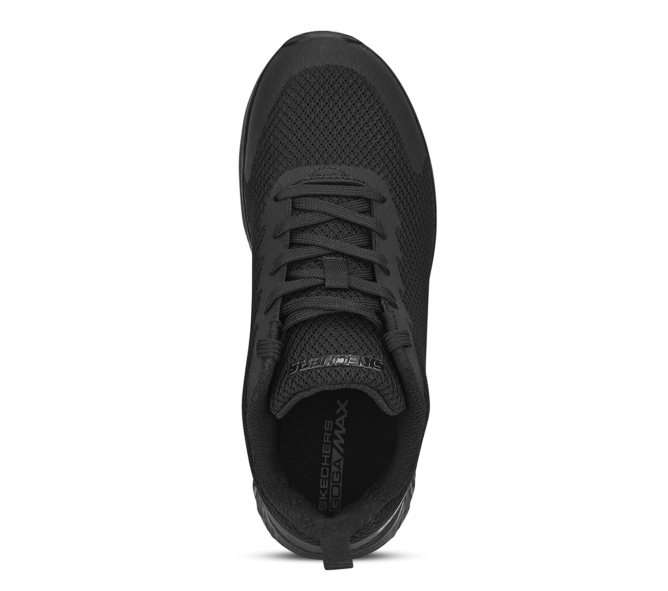GO RUN 400, BBLACK Footwear Top View