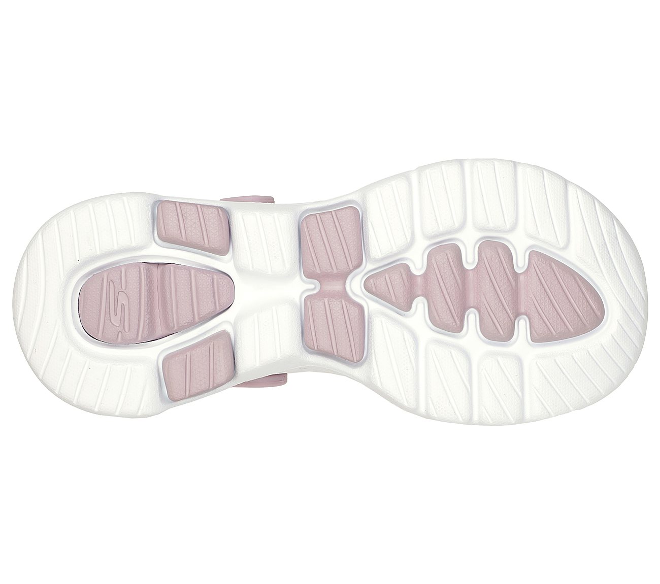 GO WALK 5 FOAMIES - PUP LIFE, LAVENDER Footwear Bottom View