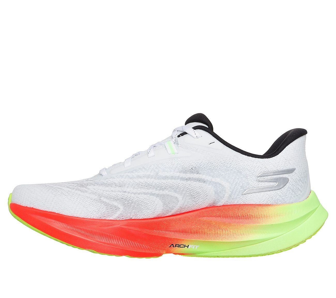 SKECHERS AERO SPARK, WHITE/MULTI Footwear Left View