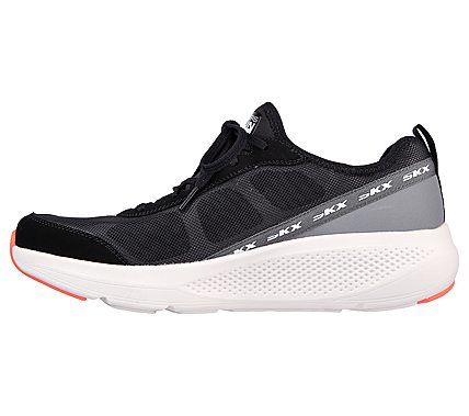 GO RUN ELEVATE - ACCELERATE, BLACK/GREY Footwear Left View