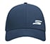 ELASTICATED PERFORMANCE BASEBALL HAT , NAVY Accessories Lateral View