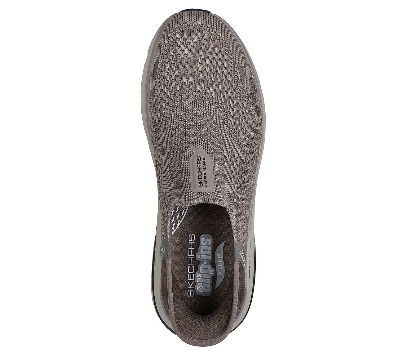 MAX CUSHIONING ARCH FIT 2, BROWN Footwear Top View