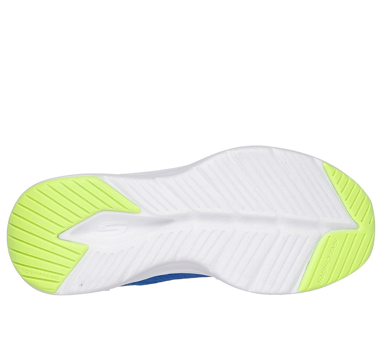 VAPOR FOAM - HYPER-STROLL, BLUE/LIME Footwear Bottom View