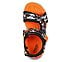 HYPNO-SPLASH - SUN BREAKS, BLACK/GREY/ORANGE Footwear Top View