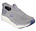 MAX CUSHIONING ELITE-SMOOTH T, CHARCOAL/BLUE Footwear Right View