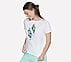 DIAMOND BUTTERFLY SHADOW T-SHIRT, WWWHITE Apparel Bottom View