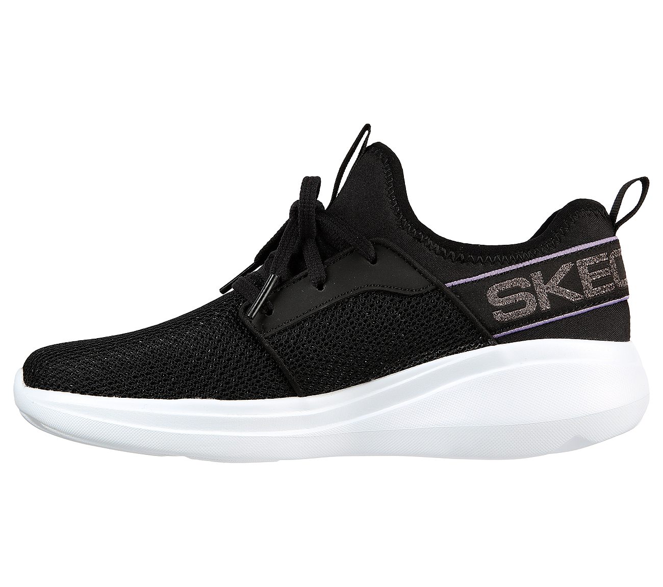 GO RUN FAST - RUNHAPPY, BBBBLACK Footwear Left View