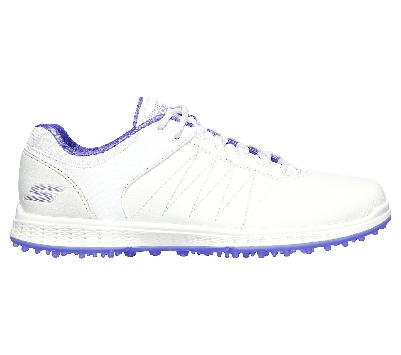 GO GOLF PIVOT, WHITE/PURPLE Footwear Right View