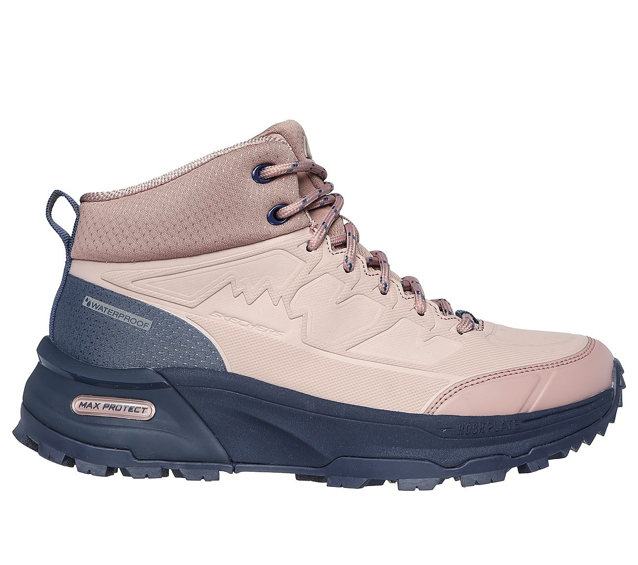 MAX PROTECT LEGACY-WEEKEND GE, PINK/BLUE Footwear Lateral View
