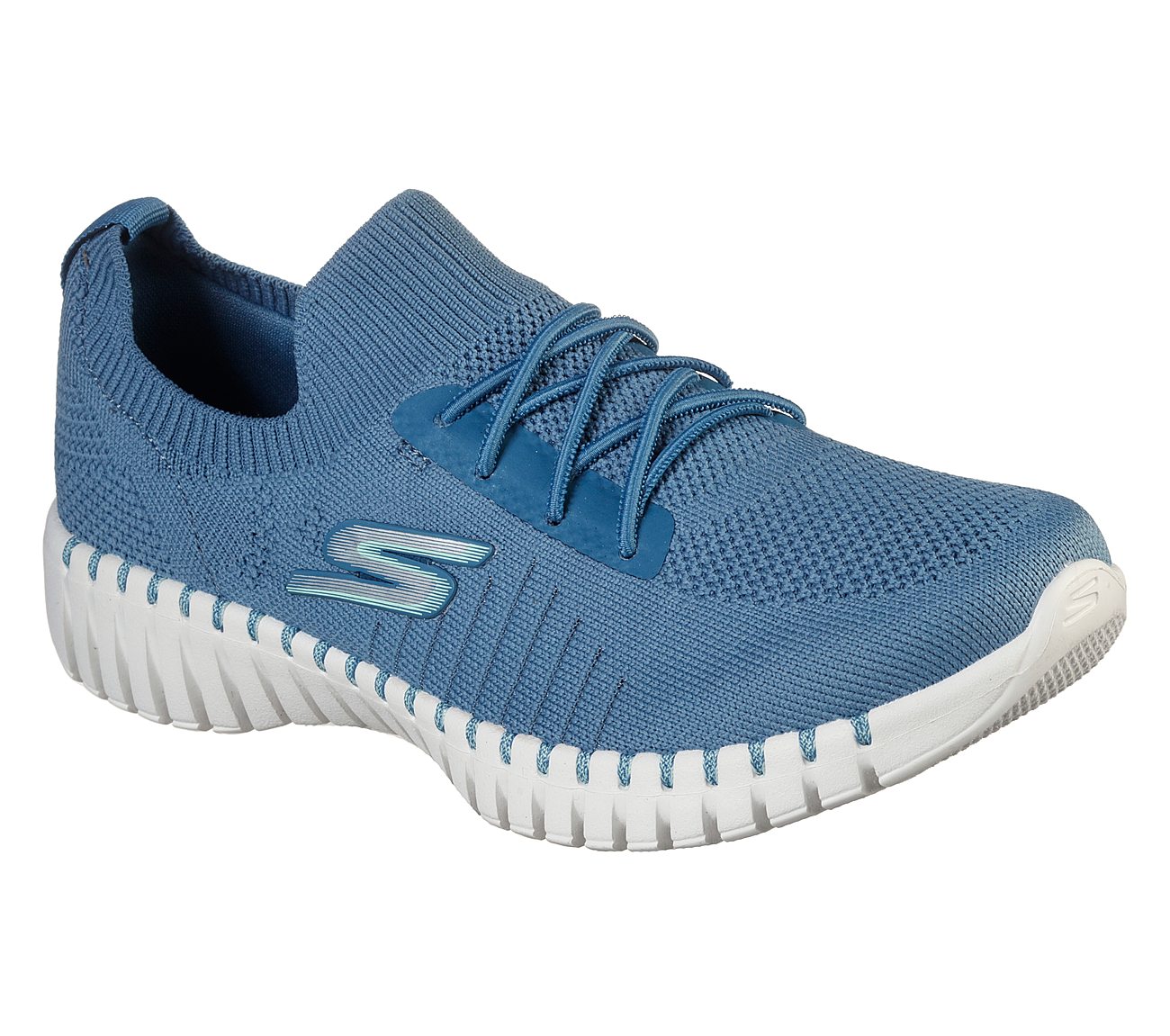 GO WALK SMART - SCHOLAR, BLUE Footwear Right View