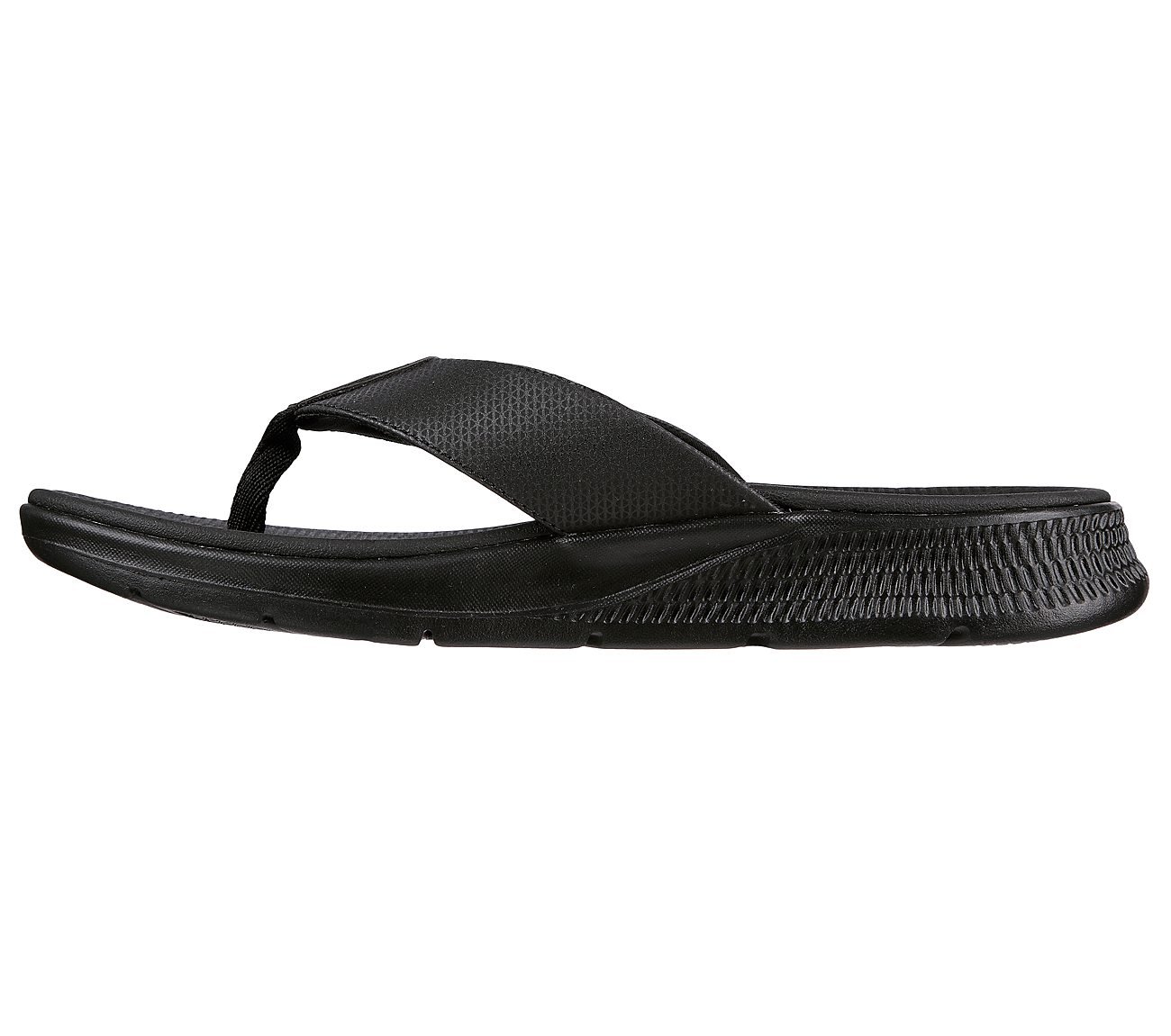 GO CONSISTENT SANDAL-SYNTHWAV, BBLACK Footwear Left View