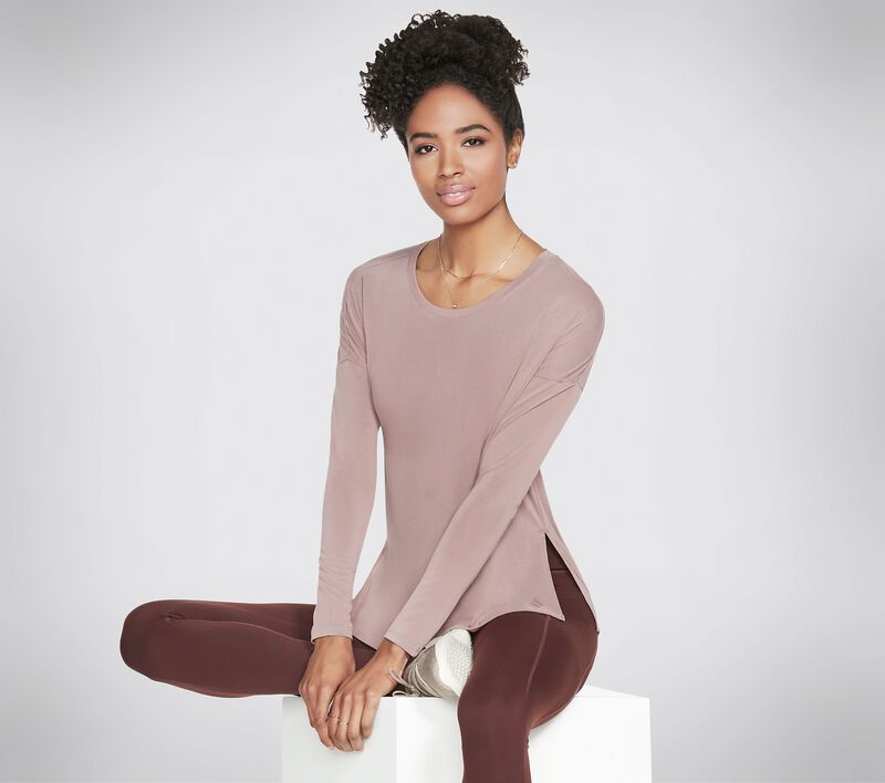 TRANQUIL LONG SLEEVE TOP,  image number null