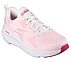 GO RUN ELEVATE, WHITE/PINK Footwear Right View