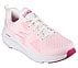 GO RUN ELEVATE, WHITE/PINK Footwear Right View