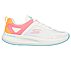 GO RUN PULSE - OPERATE, WHITE/HOT PINK Footwear Right View
