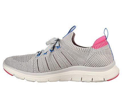 FLEX APPEAL 4.0-VICTORY LAP, GREY/PINK Footwear Left View