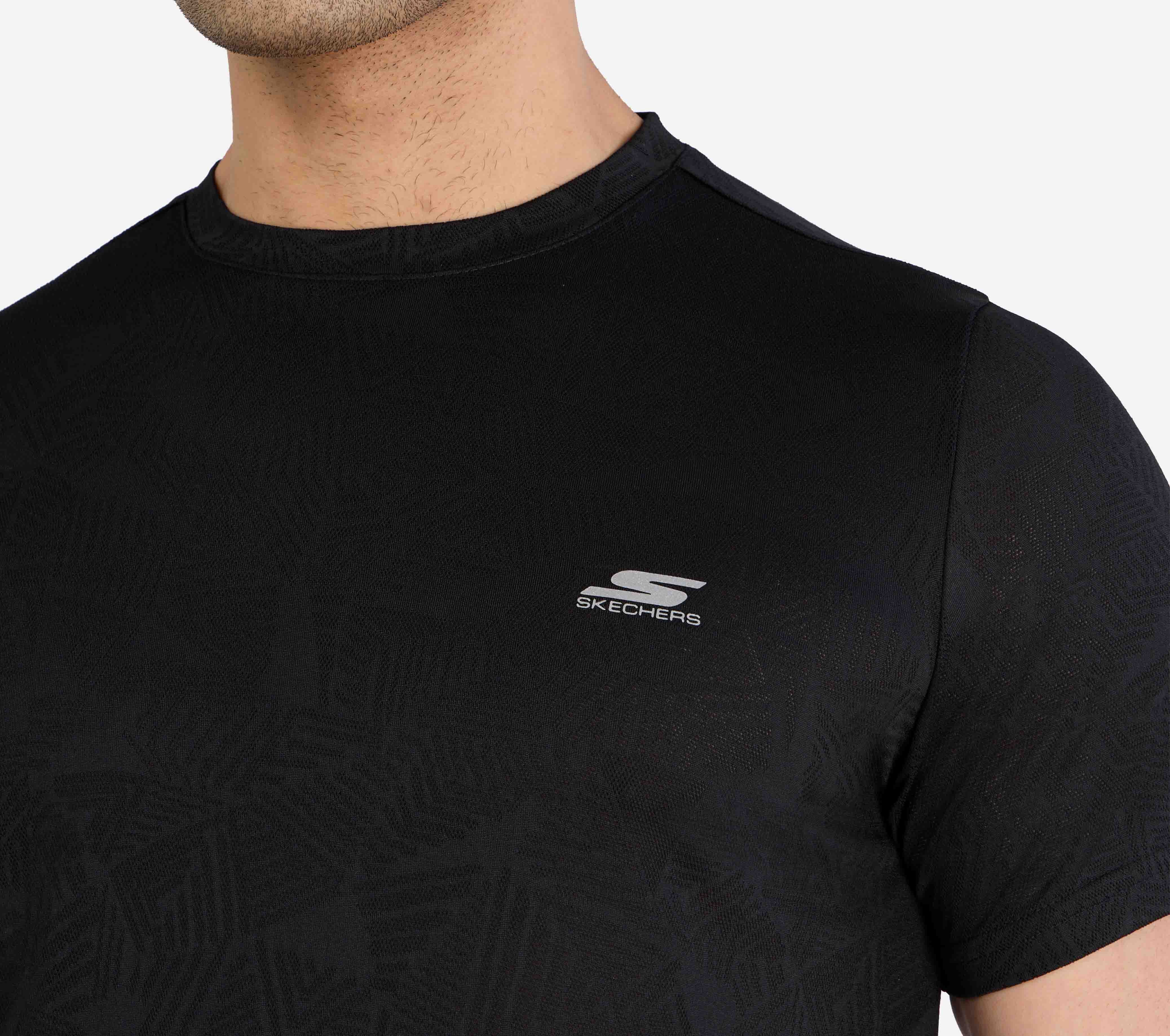 SS SKECHERS DELTA T-SHIRT, BBBBLACK Apparel Right View