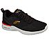 SKECH-AIR DYNAMIGHT-TUNED UP, BBBBLACK Footwear Lateral View