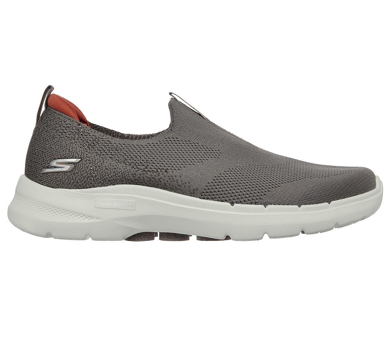 Skechers Taupe Go Walk 6 Mens Slip On Shoes - Style ID: 216202 | India