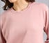 DROP SHOULDER FULL SLEEVE TEE, PURPLE/YELL
