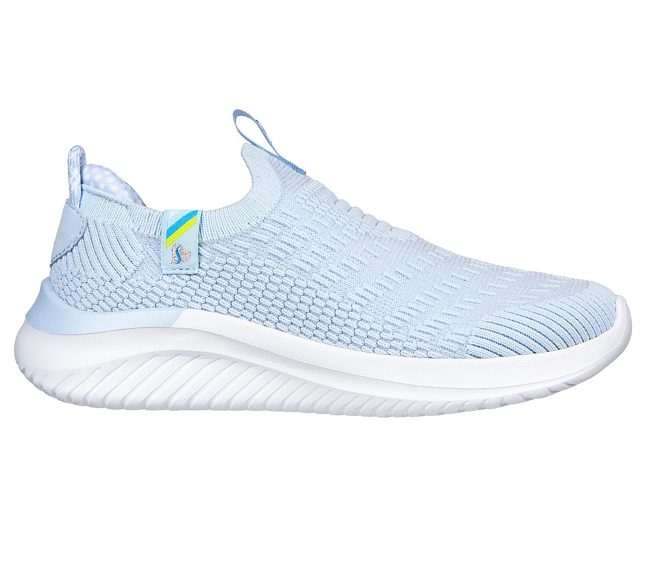 ULTRA FLEX 3.0 - HAPPY BRIGHT, LLIGHT BLUE Footwear Lateral View