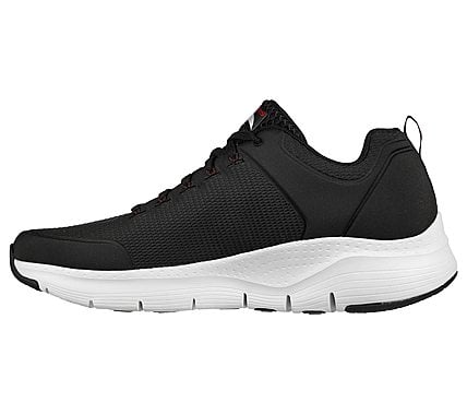ARCH FIT-TITAN, BLACK/WHITE Footwear Left View