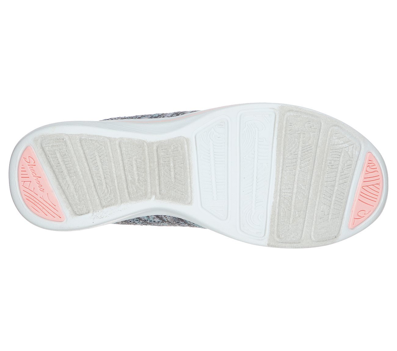CITY PRO - BUSY ME, GREY/PINK Footwear Bottom View