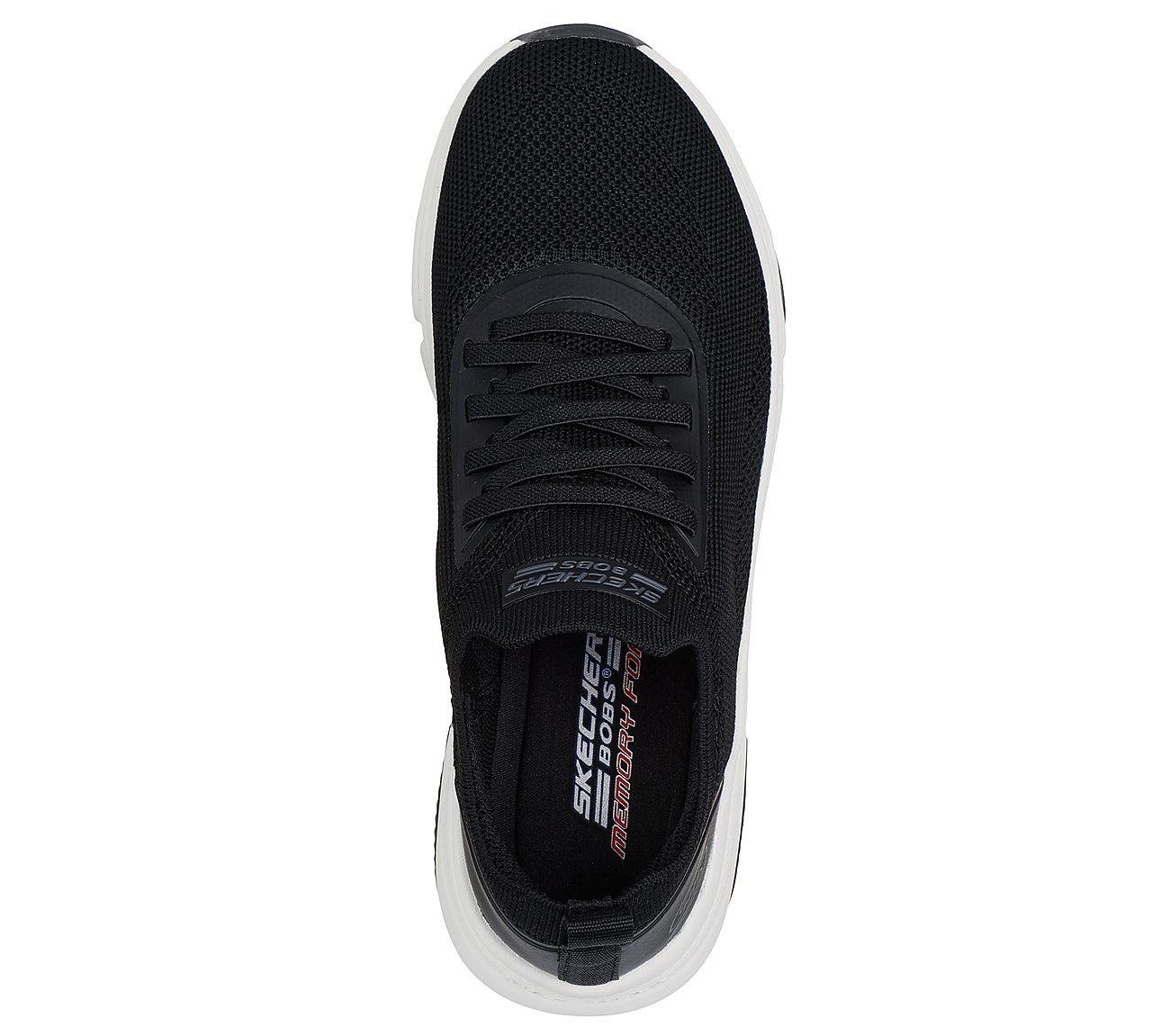 BOBS SPARROW FLEX - INSTANT CLOUT, BBBBLACK Footwear Top View