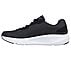 GO RUN ELEVATE, BLACK/WHITE Footwear Left View